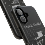 Classic Truckin Flag Chevy 3100 Pickup Tough Phone Case Cover Gift Art