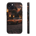 Datsun 240Z Shrine Blossom Dusk Tough Phone Case - Warm Lantern Glow