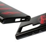 Red MR2 JDM Sports Car Phone Case Tough Multi View