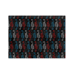 1961 Corvette C1 Triple Color Line Art Microfiber Throw Blanket Car Gift