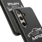 MR2 White Side Silhouette JDM Tough Phone Case Cover Gift