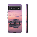 Silver Hakosuka Skyline Mirror Lake Tough Phone Case