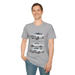 Classic 1963 Chevy Impala Illustration T-Shirt | Vintage Car Trio