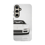 White NSX Phone Case, Retro 90s JDM Supercar Cover, Gift for Car Lovers
