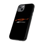 Orange C8 Z06 Phone Case for Chevy Fans, Tough Protective Cover