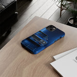 Blue Impala 1964 Phone Case, Classic Lowrider Tough Cover for Classic Car Fans