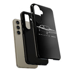 Vintage Galaxie 500 Phone Case | Classic Car Illustration, Black