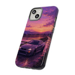 Sunset Skyline R34 Car Phone Case | Tough Phone Case