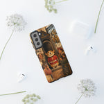 Corgi Royal Guard phone case | Cute British corgi soldier illustration