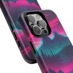 2 Rounds Canada Retina Artwork Vaporwave Phone Case – Landscape Aesthetic
