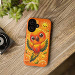 Sun Conure Kawaii Citrus Art Tough Phone Case