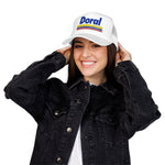 Doral Miami Trucker Hat Retro Vintage Florida Snapback Mesh Cap City Pride Graphic