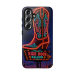 Neon Cowboy Boot phone case | High Noon Saloon design