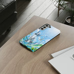 Copy of Silver Butterflies Tough Case | Blue Sky Water Droplets Phone Cover