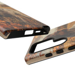 German Wirehaired Pointer Autumn Art Tough Phone Case