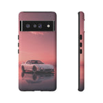 White FD RX-7 Blush Pink Sky Tough Case