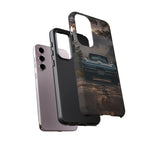 C2 1965 Sting Ray Phone Case, Silver Blue Tough Cover