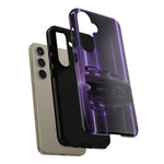 Matte Gray MK4 Supra Violet Neon Pillars Case