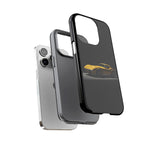 Yellow C3 Stingray Classic Muscle Car Art Tough Phone Case