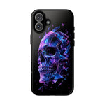 Holographic Skull Phone Case, Shattered Glass Iridescent Cover