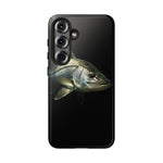 Snook Fishing Phone Case, Saltwater Portrait Black Cover, Gift