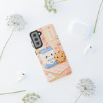 Milk Cookie Phone Case Cute Food Kawaii Tough Cover Gift Art
