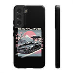 R34 Skyline GT-R Sakura Mountain JDM Tough Phone Case Gift