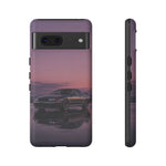 Sunset Skyline GT-R R32 phone case | car reflection, purple dusk