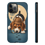 Beagle Nose Detective Phone Case Funny Dog Lover Gift