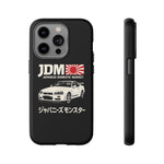 R34 Skyline GT-R JDM Rising Sun Tough Phone Case Cover Gift