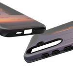 Temple Bell Sunset Phone Case Japan Zen Tough Case