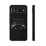 Dark 1998 Trans Am Front View Muscle Car Tough Phone Case Gift