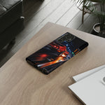 C3 Drag Strip Launch Night Phone Case Muscle Car Tough Case