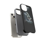 Tarpon Fishing Phone Case, Saltwater Portrait Black Cover, Gift