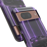 Matte Gray MK4 Supra Violet Neon Pillars Case