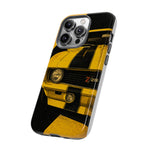 Z28 Yellow Camaro Retro Poster Tough Phone Case
