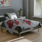 IROC-Z 1988 Red Camaro blanket | Velveteen Microfiber Throw