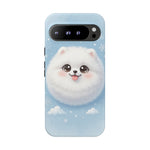 Samoyed Kawaii Snowball Chibi Art Tough Phone Case