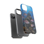 Snapper Reef Phone Case, Sunlit School Ocean Fishing Tough Cover