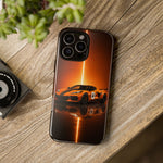 Z06 C8 Phone Case, Orange Racing Livery Studio Cover