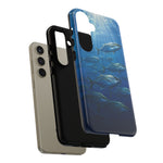 Amberjack School Phone Case, Open Water Sunlight Tough Cover