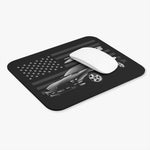 Z28 Camaro American Flag Mouse Pad | Rectangle Racing Car Desk Mat