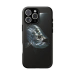 Tarpon Fishing Phone Case, Saltwater Portrait Black Cover, Gift