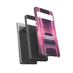 Countach Neon Wedge Phone Case Retro Supercar Tough Case