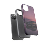 Sunset Skyline GT-R R32 phone case | car reflection, purple dusk