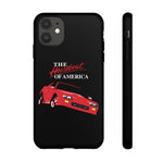 1991 Camaro Heartbeat Red Muscle Car Tough Phone Case Cover