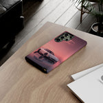 White FD RX-7 Blush Pink Sky Tough Case