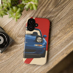 Miata Mariner Blue Pop-up Tough Phone Case for JDM Car Fans