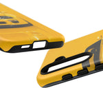 Yellow Supra Phone Case, MK4 90s JDM Legend Tough Protective Cover for Men