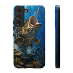 Grouper Ambush Rise Phone Case Saltwater Fishing Gift for Anglers